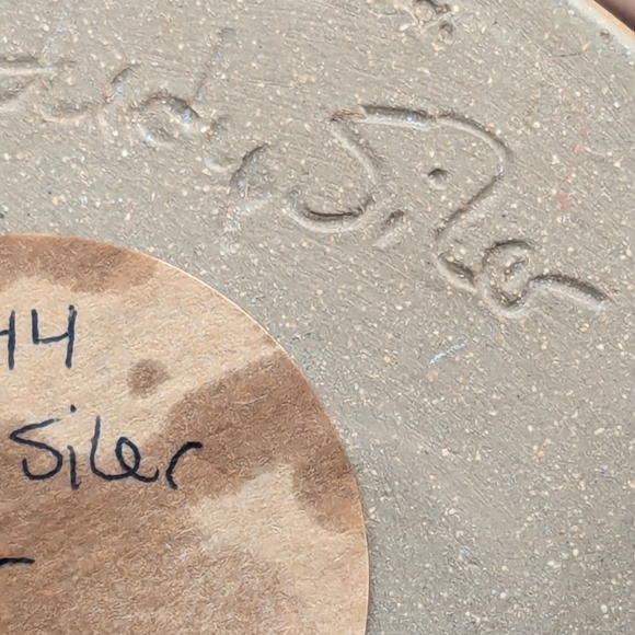 Montana Art Pottery Moose Chili bowl Signed Judy Siler - Picture 3 of 8